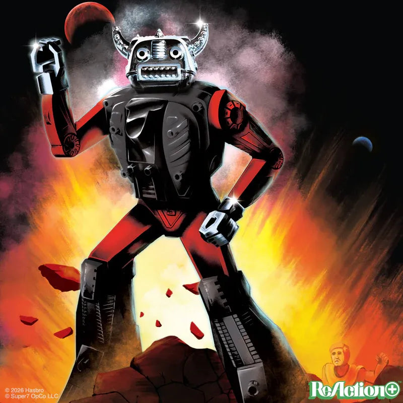 Micronauts Våg 04 Phobos Reaction+ Figur