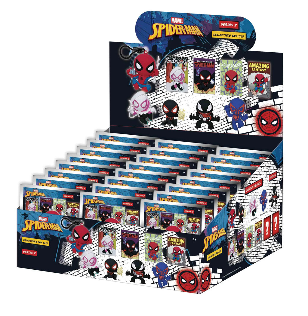 Spider-Man Classic S2 Bag Clip Blind Box Display (24)