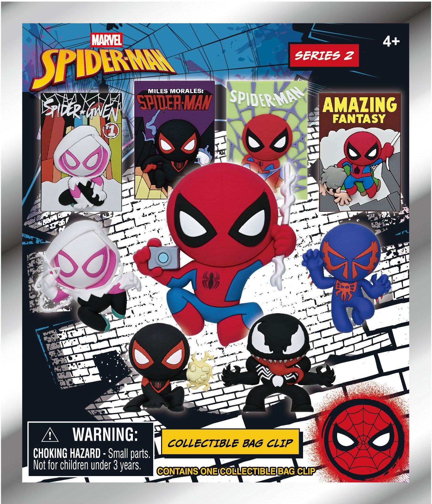 Spider Man Classic S2 Väsksnutt Blind Box Display (24)