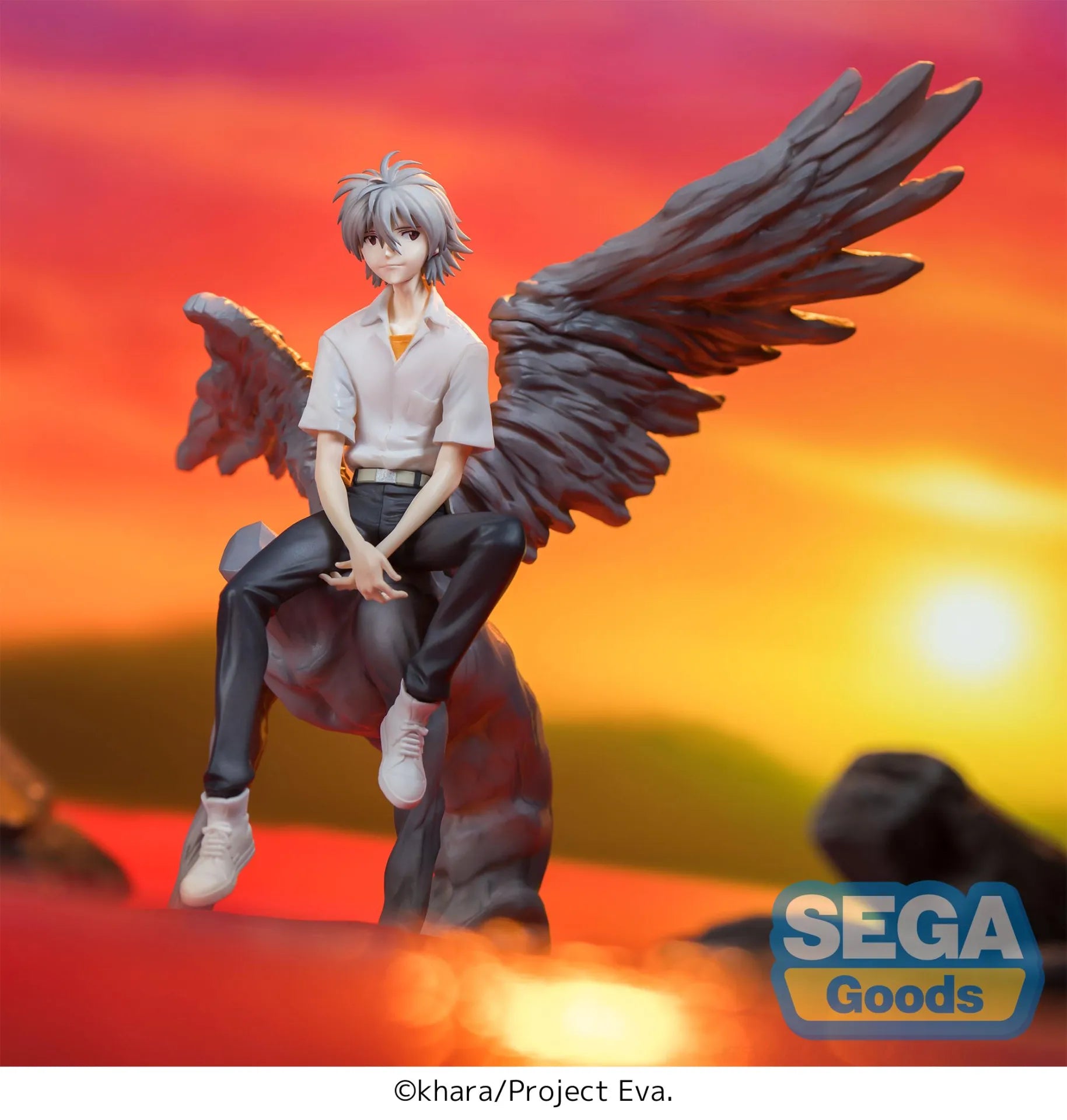 Rebuild of Evangelion Kaworu Luminasta Figure
