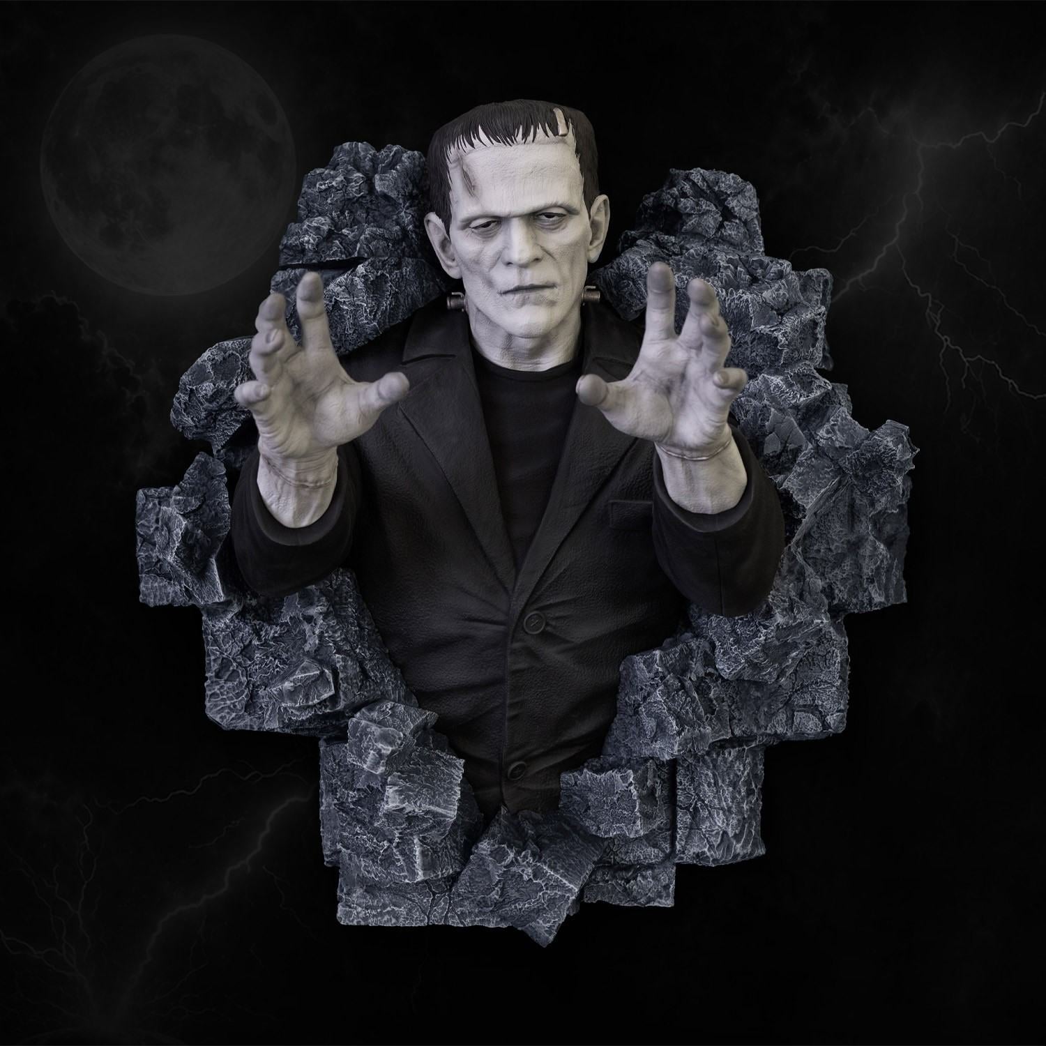 Frankenstein Classic Horror Edition Half-Scale Wall Sculpture