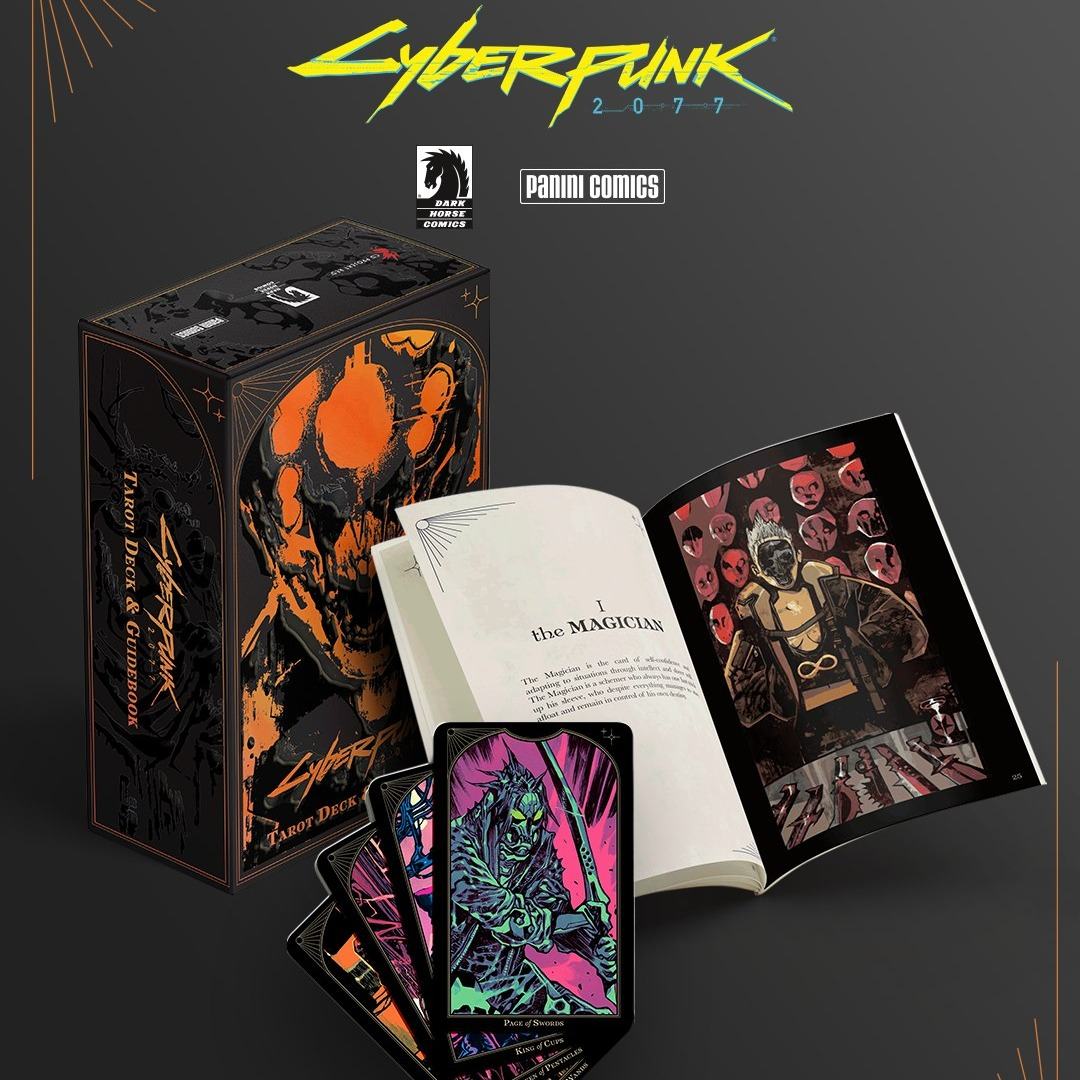 Cyberpunk 2077 Tarot Deck and Guide