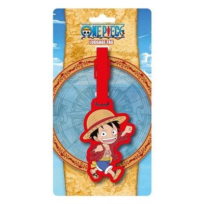 One Piece Luffy Bagagetagg