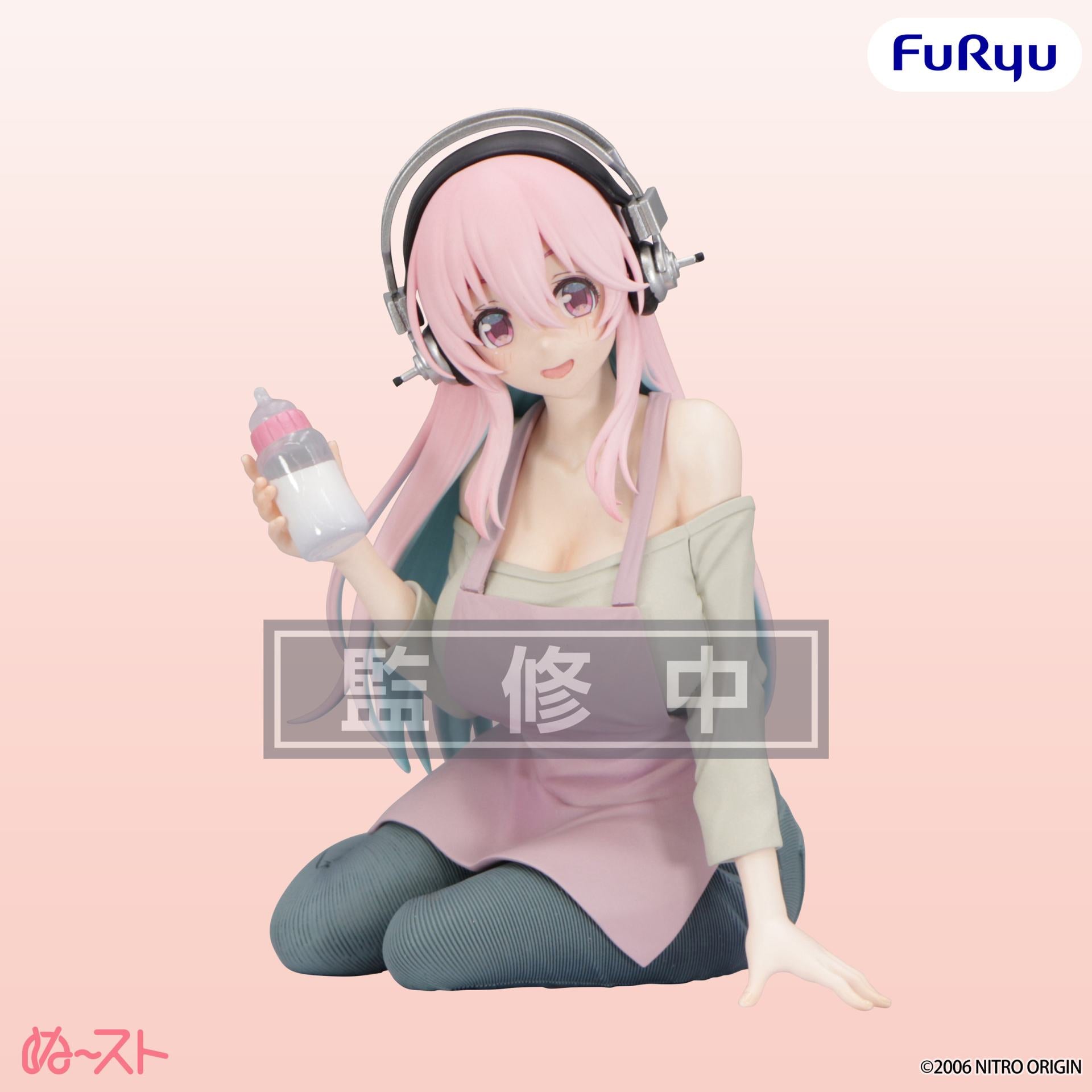 Super Sonico Moderlig Bekvämlighets Nudelstoppare Figur