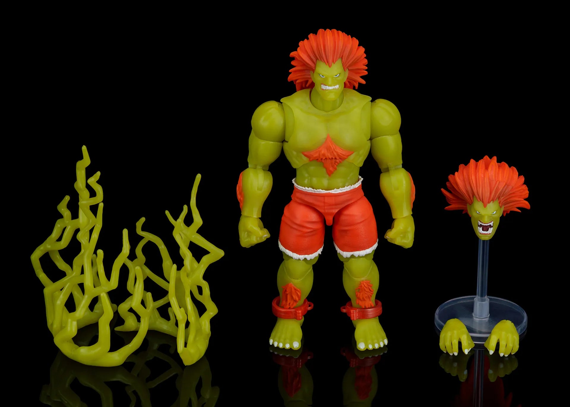 Street Fighter Ultra II Blanka Player 2 Glow-in-the-Dark Action Figure Limited Edition