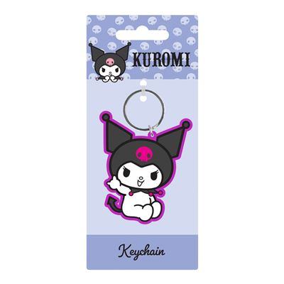 Kuromi Gungande PVC-nyckelring