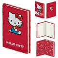 Sanrio Hello Kitty mjukisdjur med anteckningsblock