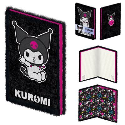 Sanrio Kuromi Rock Out Gosedjur Anteckningsblock – Unikt Samlarobjekt för Anime- och Mangaälskare