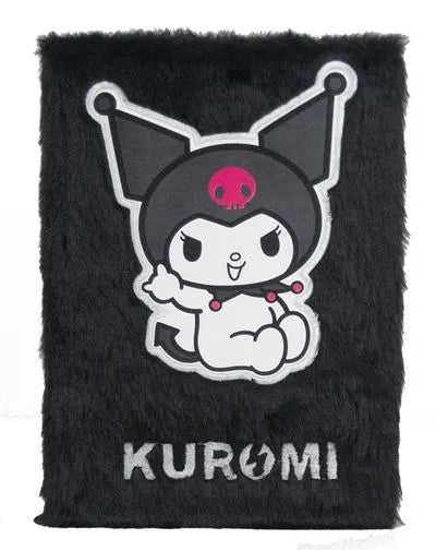 Sanrio Kuromi Rock Out Gosedjur Anteckningsblock – Unikt Samlarobjekt för Anime- och Mangaälskare