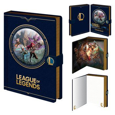 League Of Legends Champions Anteckningsblock - Tematiskt anteckningsblock inspirerat av spelkaraktärer