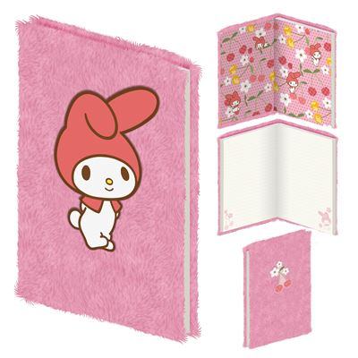 Sanrio My Melody Körsbärsblomma Gosedjursinspirerat Anteckningsblock