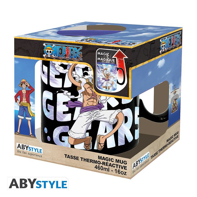 One Piece Gear 5 Värmeförändrande Mugg