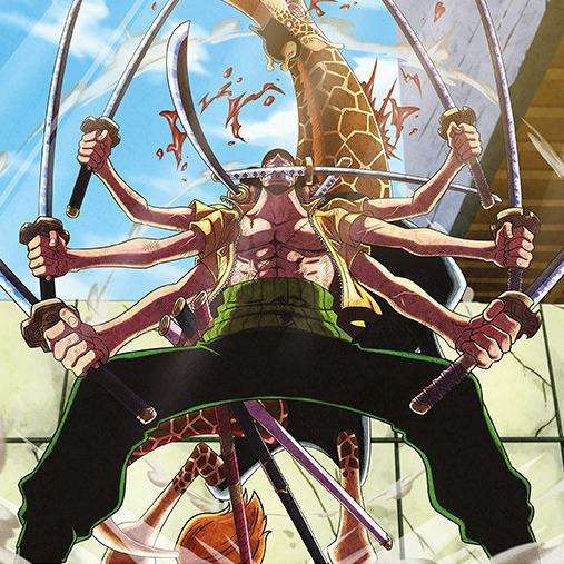 ONE PIECE ZORO VS KAKU MAXI POSTER