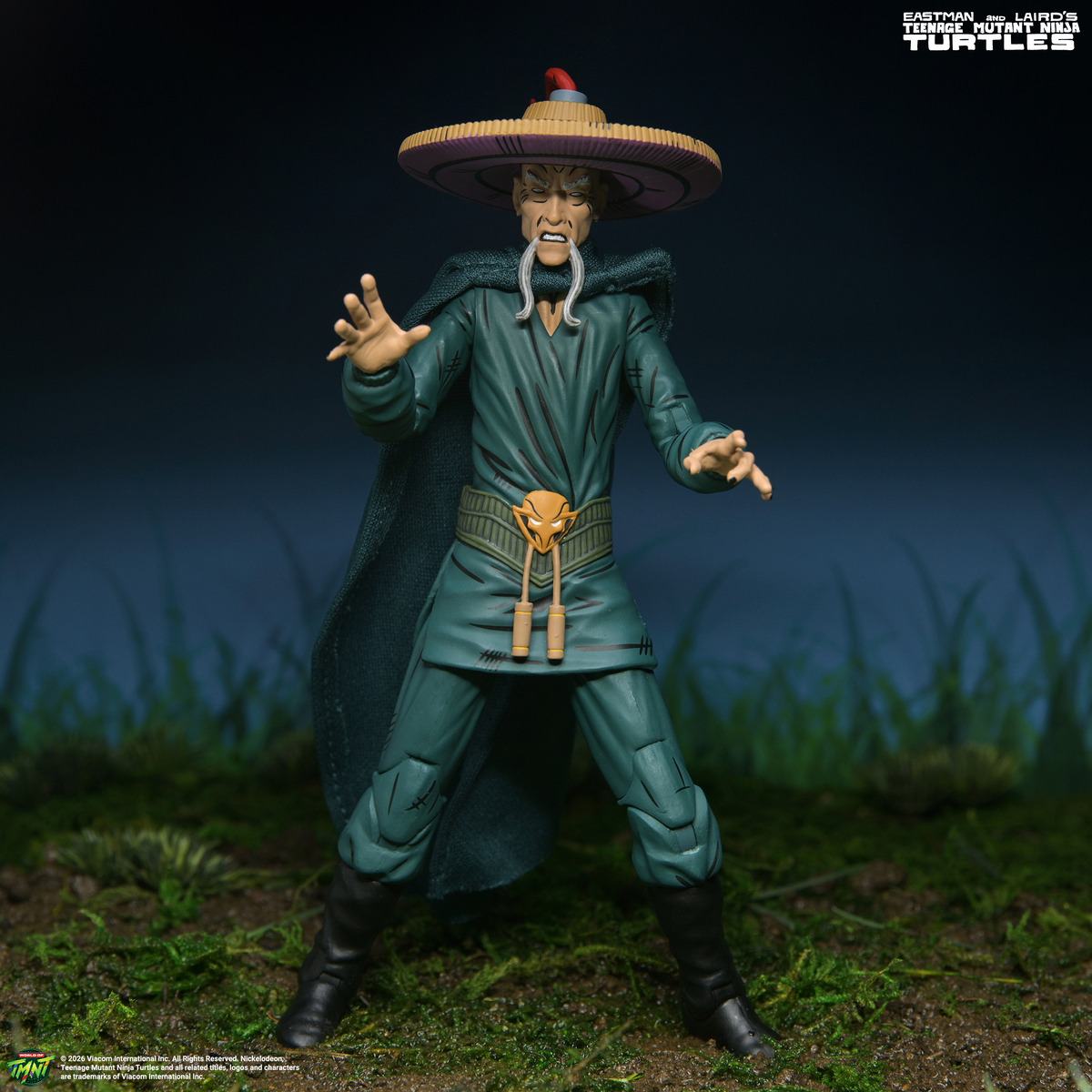 TMNT Mirage Comics Foot Mystic Mashima Action Figure – Detailed 7-inch Collectible from NECA with Interchangeable Parts and Original Kevin Eastman Art