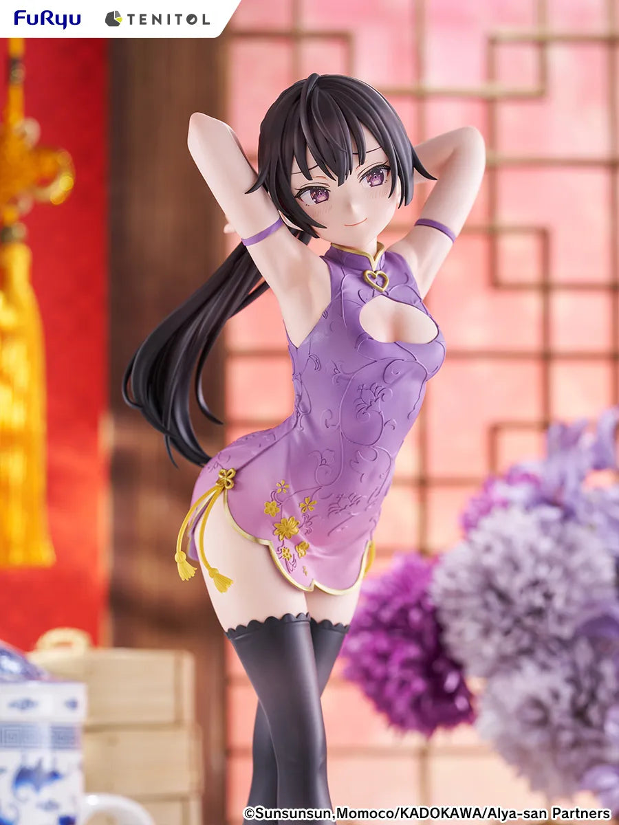 Yuki Suou Cheongsam Tenitol Figur i Stor Storlek