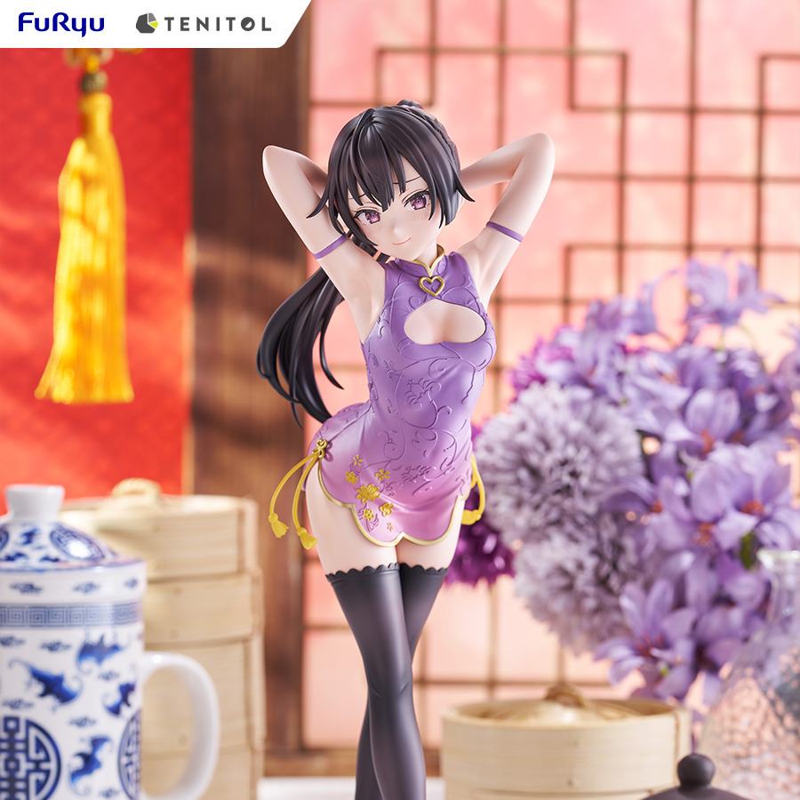 Yuki Suou Cheongsam Tenitol Figur i Stor Storlek