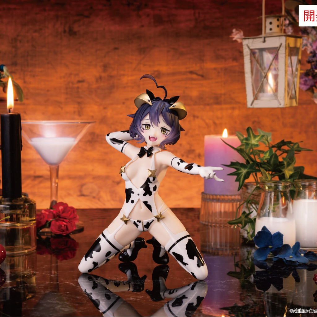 Figur i skala en sjundedels karat av Magia Evil med ko-mönster från Gushing Over Magical Girls