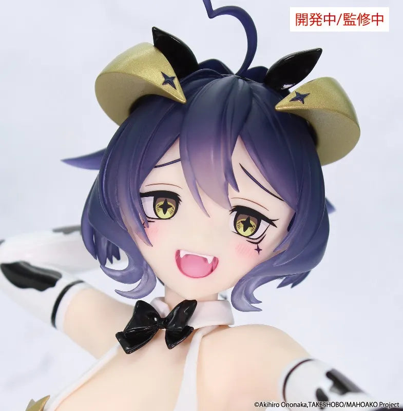 Figur i skala en sjundedels karat av Magia Evil med ko-mönster från Gushing Over Magical Girls