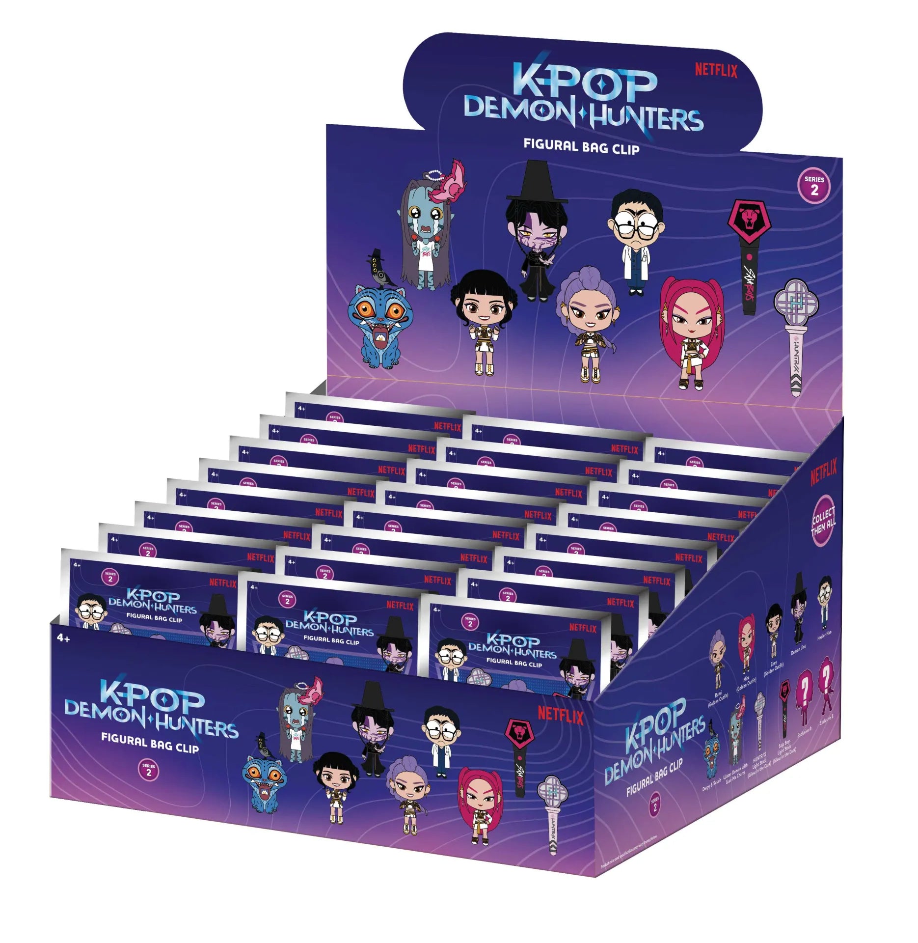 Kpop Demon Hunters S.2 Klämma För Väska Blindbox Display (24)