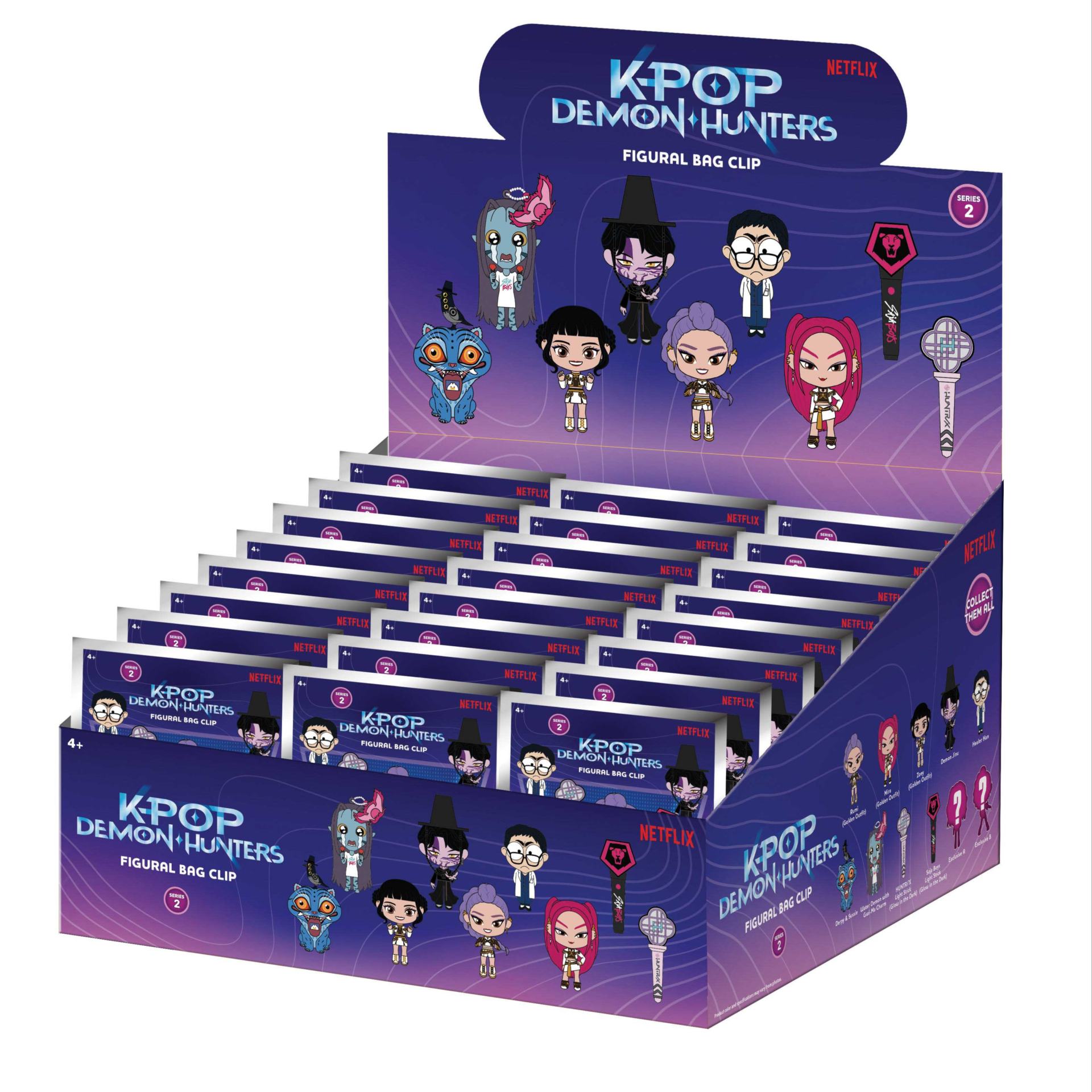 Kpop Demon Hunters S.2 Klämma För Väska Blindbox Display (24)