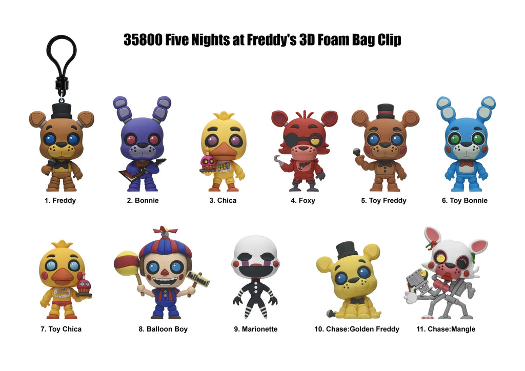 Fem Nätter på Freddy's Påsklämma Blind Box Display (24)