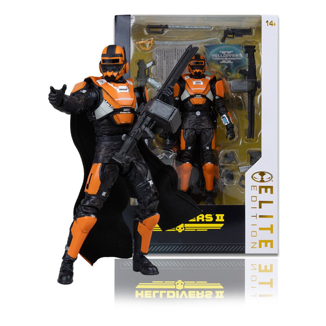 Mcfarlane Elite 18 cm Helldivers 2 CE-35 Skyttegravsingenjör Actionfigur