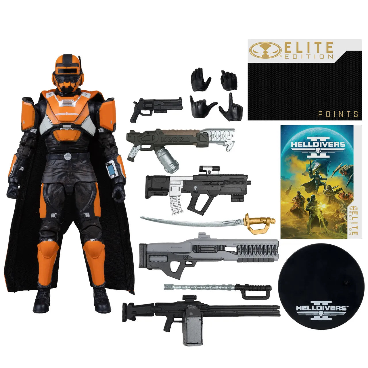 Mcfarlane Elite 18 cm Helldivers 2 CE-35 Skyttegravsingenjör Actionfigur