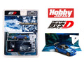Initiald 1/64 Honda S2000 Toshiya Joshima Vs Takumi Fujiwara samlarbil i zinklegering