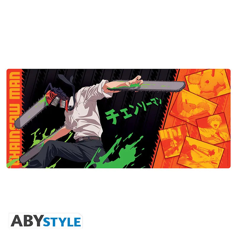Chainsaw Man Musmatta XXL – Stor, halkfri och slitstark