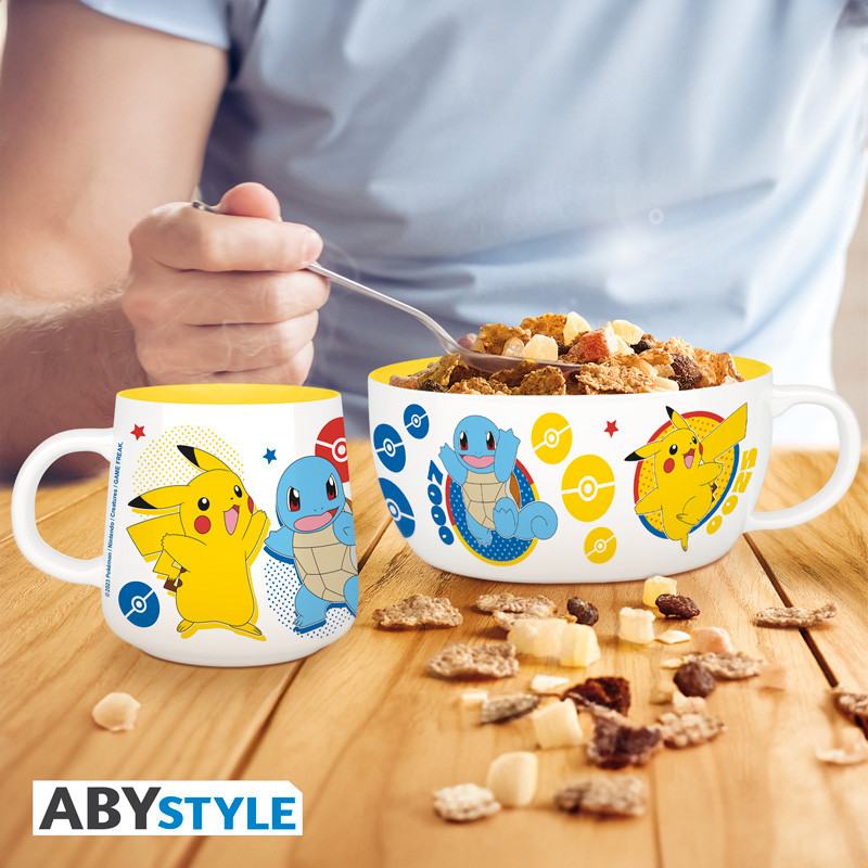 Pokémon Pikachu & Kanto Startare Frukostset