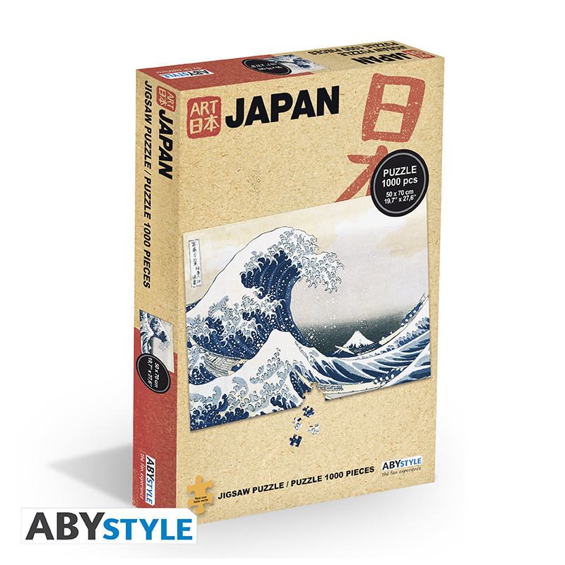 Hokusai Vågen vid Kanagawa Pussel (1000 bitar)