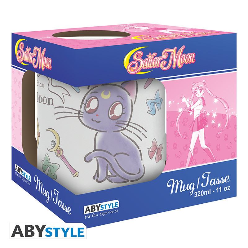 Sailor Moon Luna & Artemis Chibi-mugg