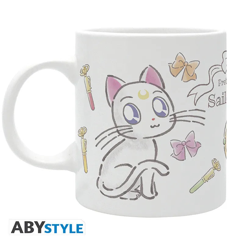 Sailor Moon Luna & Artemis Chibi-mugg