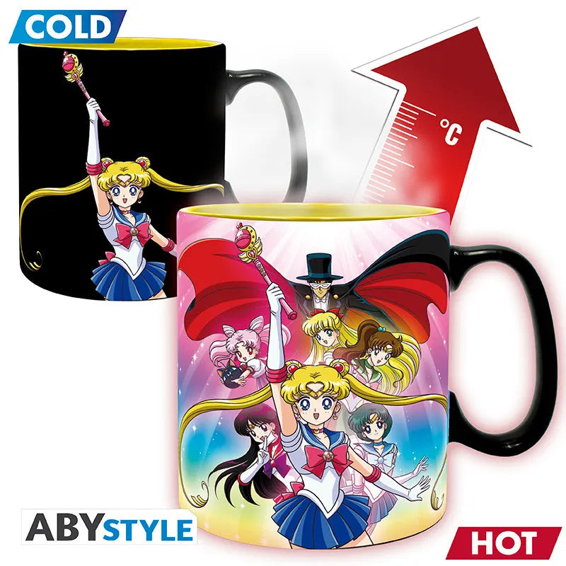 Sailor Moon Värmeförändrande Mugg