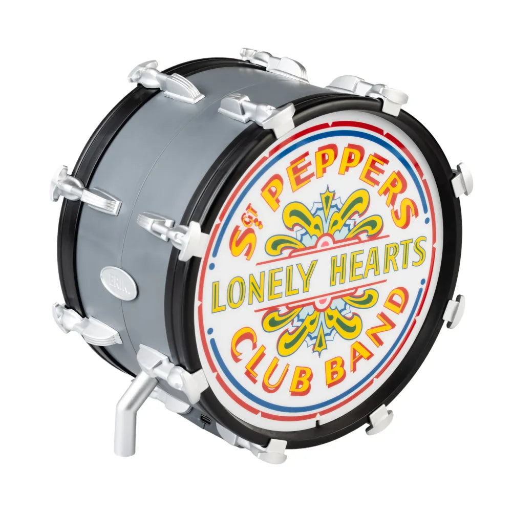 The Beatles-lampa med dubbelmotiv och LED-belysning, USB-C och batteridriven, 17,3 x 17,3 x 11,2 cm