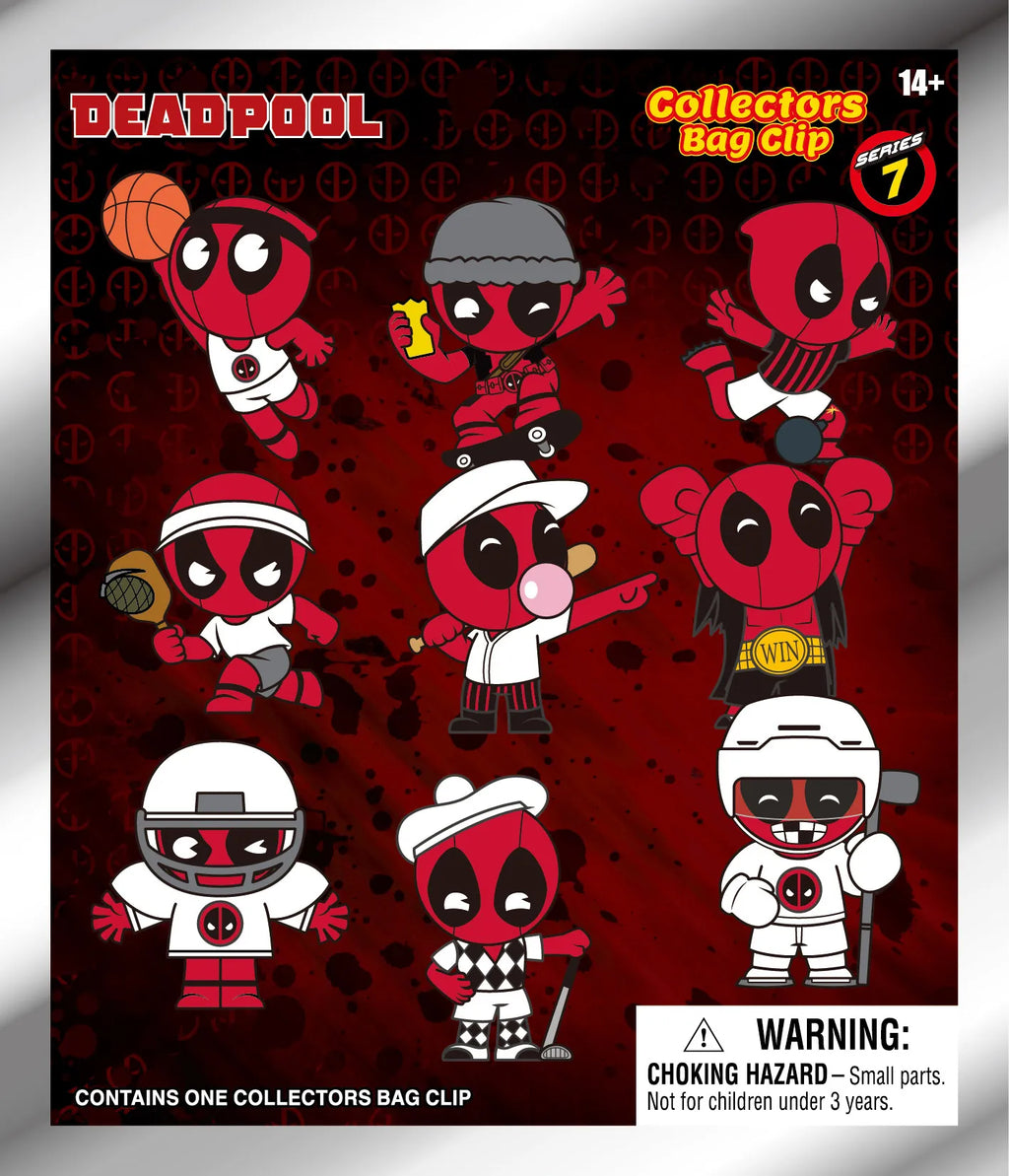 Deadpool S7 Väsksamlas Klämma Blindbox Display (24)