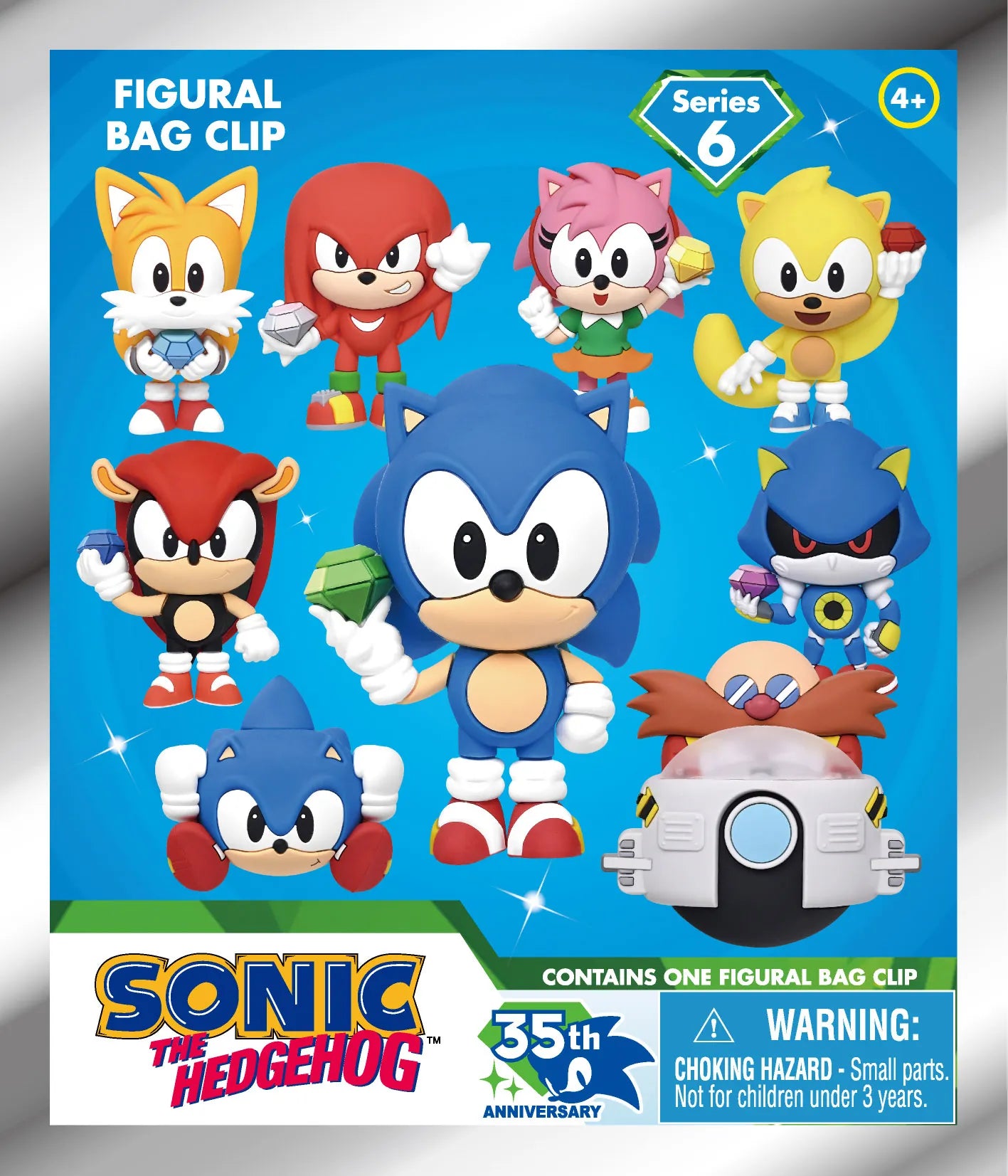 Sonic S6 Påsklippsdisplay med Blind Box (24 stycken)