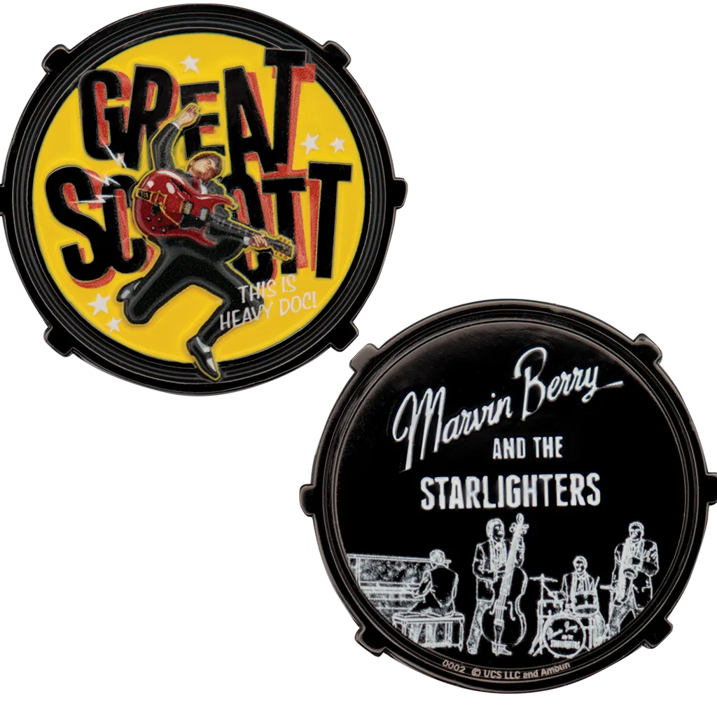 Tillbakablick Till Framtiden Marvin Berry & The Starlighters Minnessedel