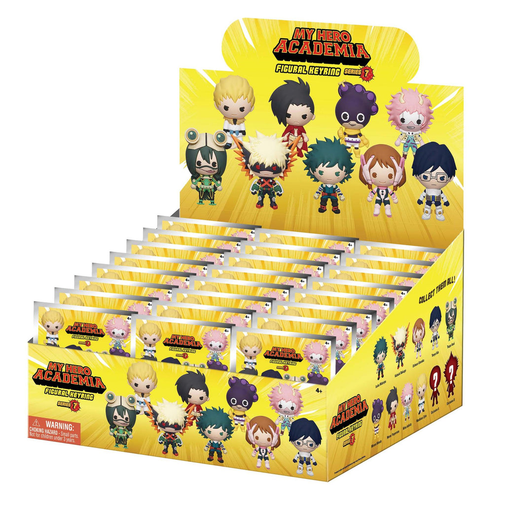 My Hero Academia S7 Display för ryggsäcksclips - Blind Box, 24-pack