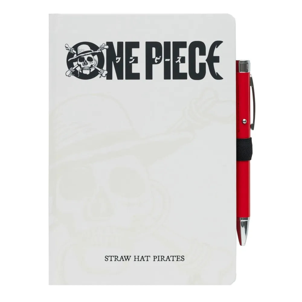 One Piece Netflix A5-anteckningsblock med ljuspenna