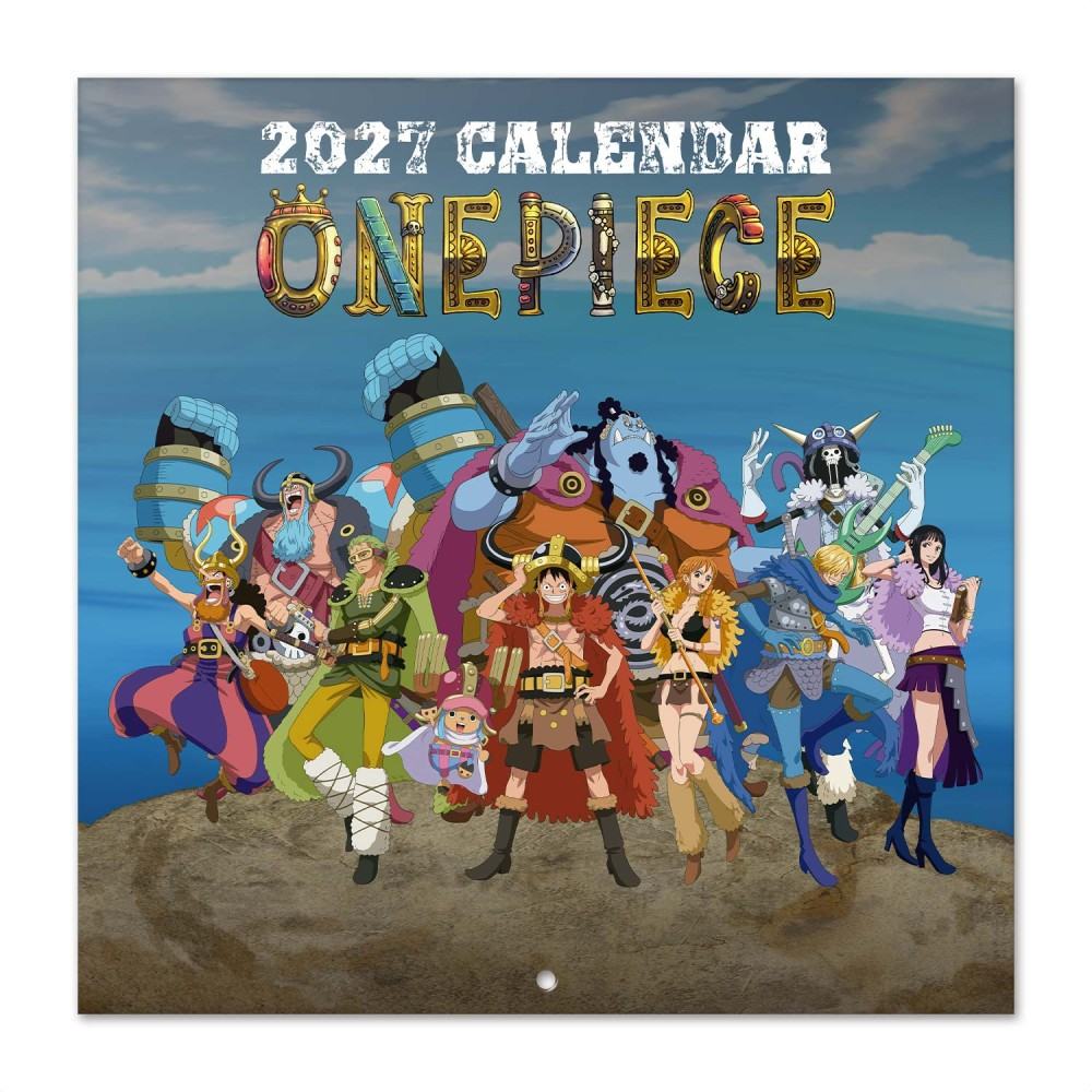 One Piece Kalender 2027 – Väggkalender med 12 månaders motiv