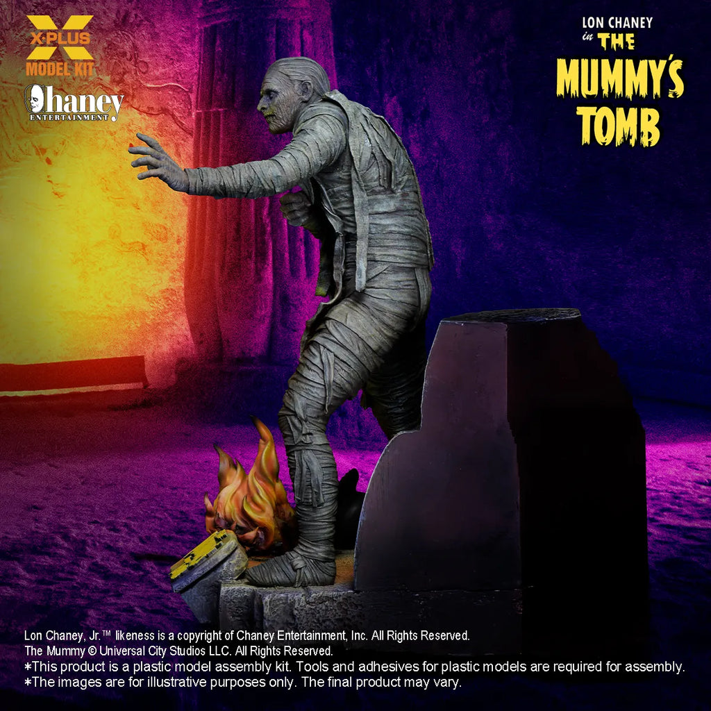 Lon Chaney Jr Som Mumie Plastmodell i skala 1/8