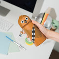 Star Wars Chewbacca Pennfodral i 3D-silikon med dragkedja och expanderbar botten – ca 7 x 21 cm