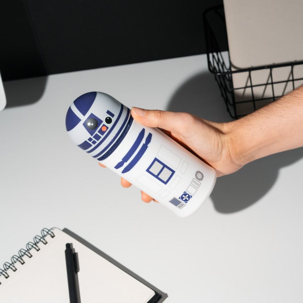 Star Wars R2-D2 Pennfodral i 3D-silikon med dragkedja och expandersystem