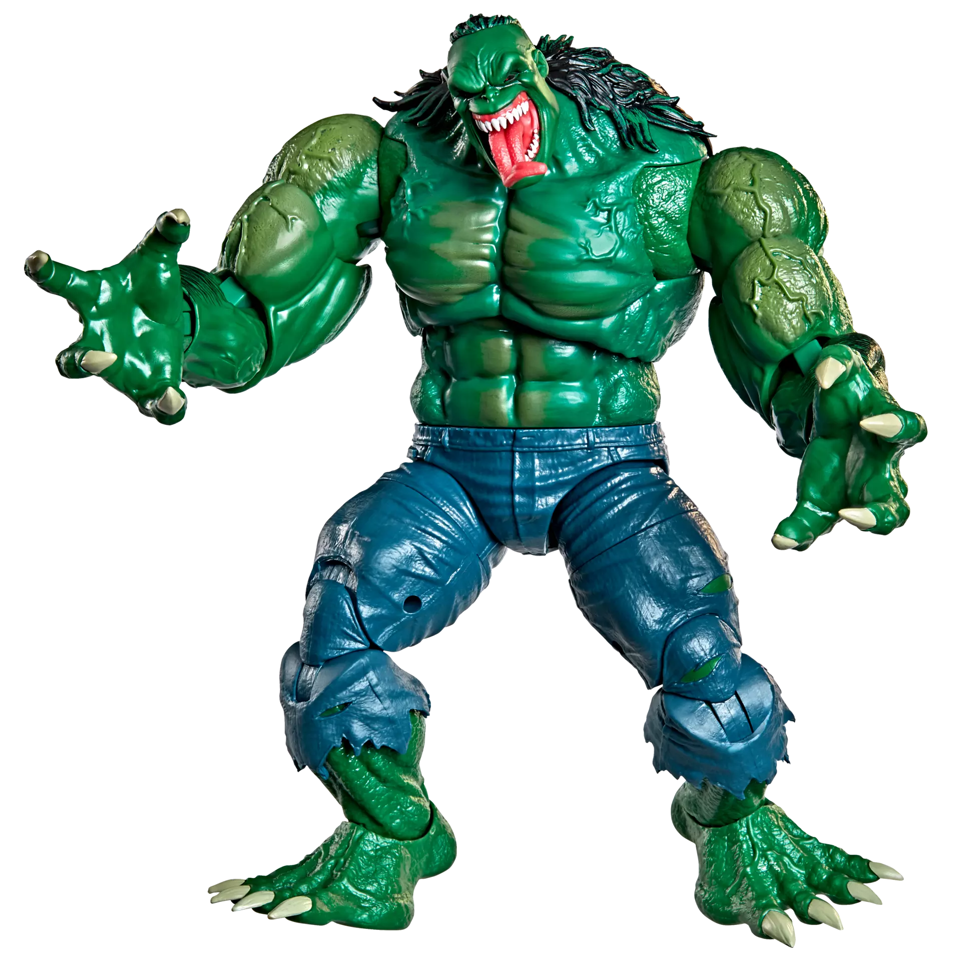 Marvel Legends Hulk 2099 Actionfigur i skala 15 cm med utbytbara delar och tillbehör