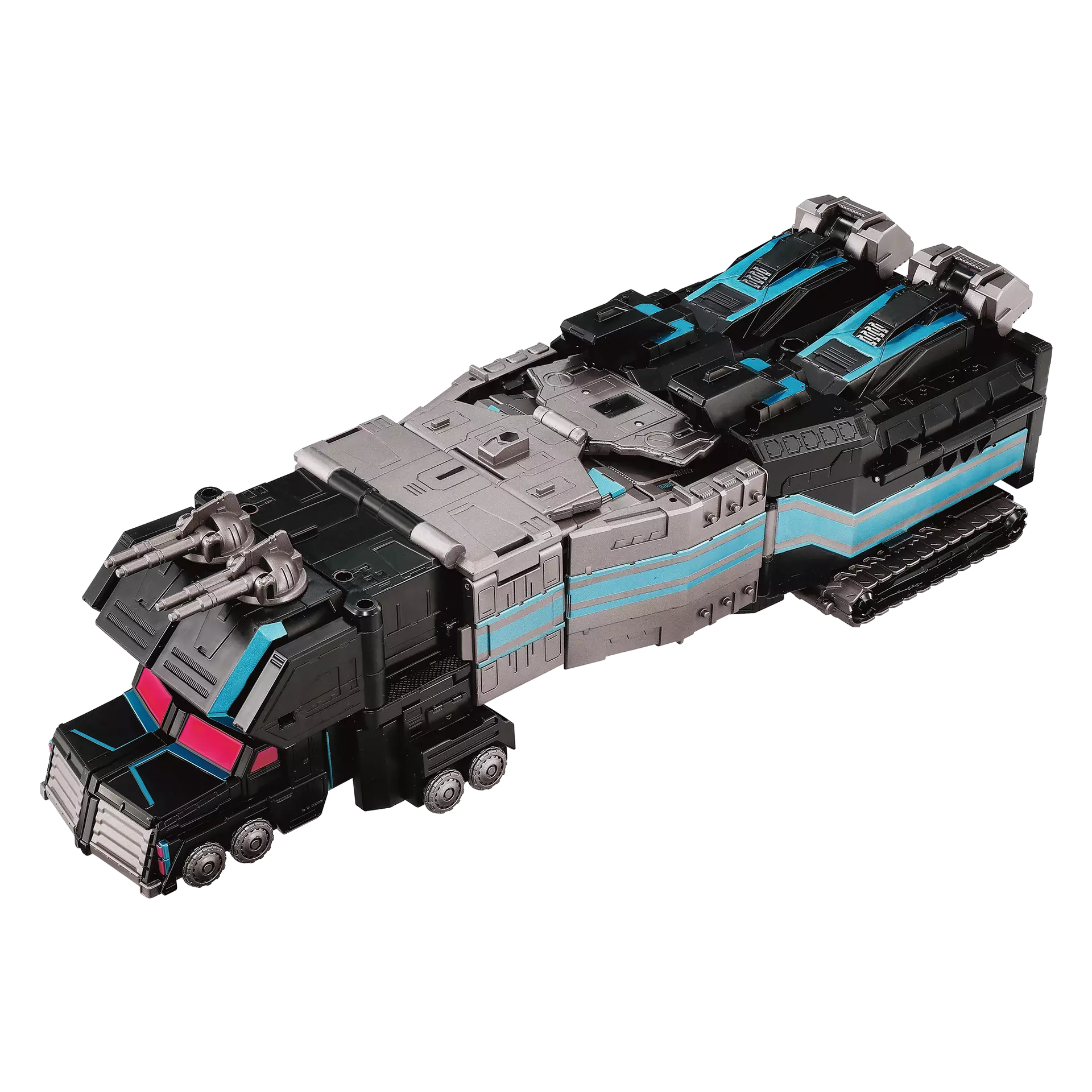 Transformers Takara Tomy Nemesis Star Convoy Samlarfigur i Jet Svart
