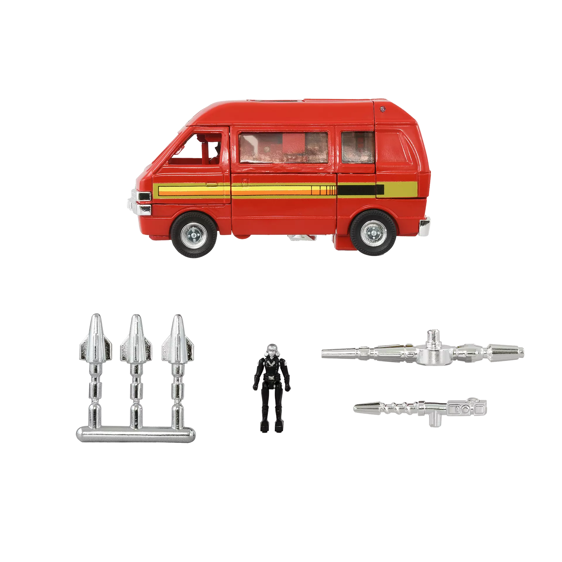 Transformers Takara Tomy Ironhide Actionfigur med 3 Lägen och Second Bot Mode Inspirerat av Originalleksaken från 1984