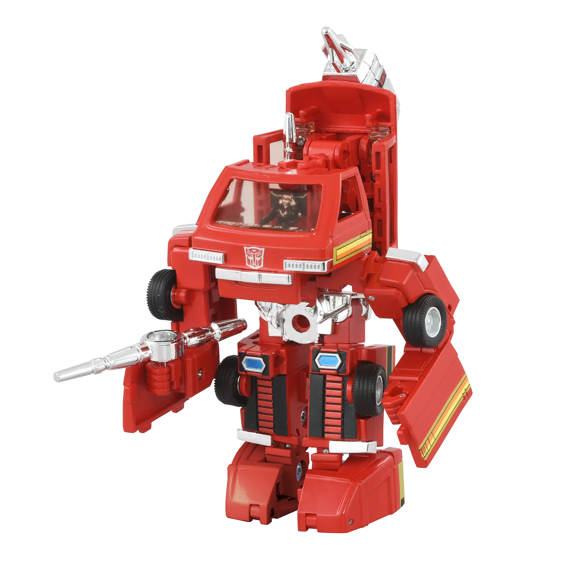 Transformers Takara Tomy Ironhide Actionfigur med 3 Lägen och Second Bot Mode Inspirerat av Originalleksaken från 1984