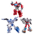 Transformers Age Of The Prime: Mirage, Ironhide och Bluestreak Actionfigurer