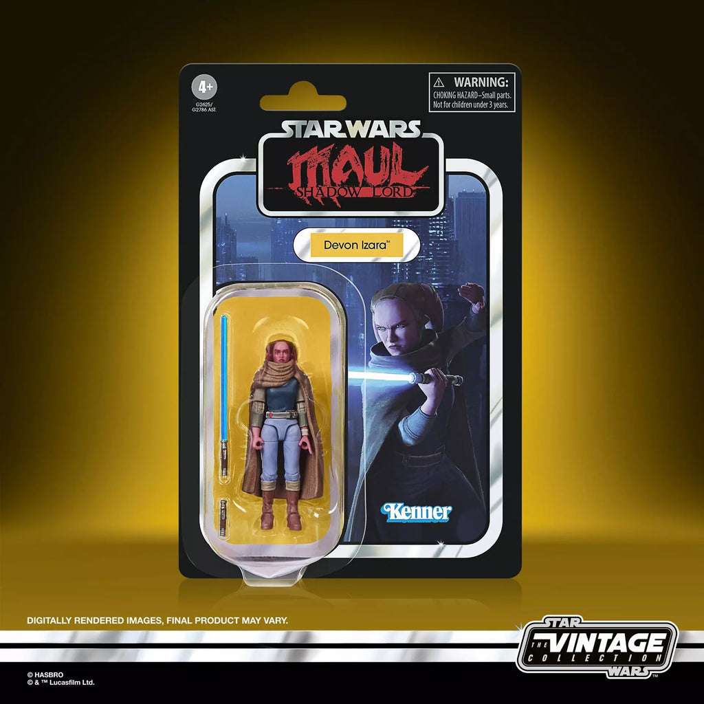 Star Wars Vintage Maul Shadow Lord Devon Izara Actionfigur